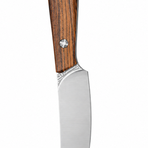 Couteaux de chasse à lame fixe faits à la main avec manche en bois, lame en acier tranchante, couteaux de camping pour la randonnée, le bushcraft et le terrain - Product Image 2