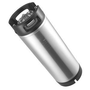 Fusto Corny da 5 Galloni con Chiusura a Sfera in Acciaio Inox SUS304 per Cold Brew, con Doppie Maniglie in Gomma e Fondo Rinforzato in Gomma per Attrezzature di Birrificazione - Product Image 2