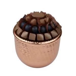 Tazón de Metal Resistente para Chocolate, Tazón de Acero Inoxidable para Servir Dulces, Frutos Secos y Bocadillos - Product Image 6