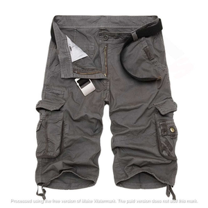 Shorts Bermuda Homme Confortables en Coton/Spandex Tricoté avec Cordon de Serrage, Dernière Conception, Fabriqués au Pakistan, Qualité Supérieure, Couleur Unie - Product Image 5