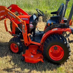 รถแทรกเตอร์ KUBOTA รุ่นใหม่ B2601 ขับเคลื่อน 4 ล้อ สำหรับทำสวน ตัดหญ้า พร้อมที่ตักด้านหน้า และชุดโรตารี่ - Product Image 3