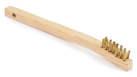 Brosse à gratter industrielle en laiton la plus vendue, OEM, pour l'élimination de la rouille ou le polissage des métaux, disponible au prix d'exportation depuis l'Inde
