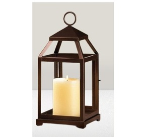 New Trending 2026 Metal & Glass Candle <b>Lantern</b> for Home Decor With Shiny <b>Black</b> Finished Candle Holder For Christmas Handmade - Product Image 2
