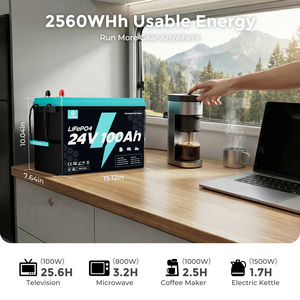 51.2V 314Ah 16.07kWh LiFePO4 <b>Battery</b> Built-in BMS Overcharge Short Circuit Overheat Protection with Power Breaker 6000+Cycles - Product Image 5