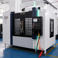 Centre d'usinage vertical CNC VMC550 de haute précision pour le perçage et le taraudage de pièces en aluminium et en acier, directement de l'usine