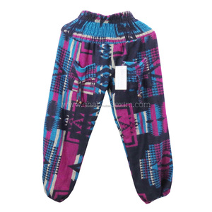 Aladdin Special Blue Harem Pants Hommes Plus Size Winter Baggy Harem Pants Different Pattern Color With Comfy Pockets India - Product Image 1