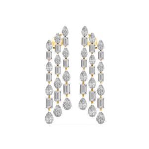 Boucles d'oreilles en or massif 14K 9K 10K 18K avec diamant de laboratoire 8,67 carats IGI RJC ODM OEM Fabricant de bijoux fins éthiques EA502430 - Product Image 2