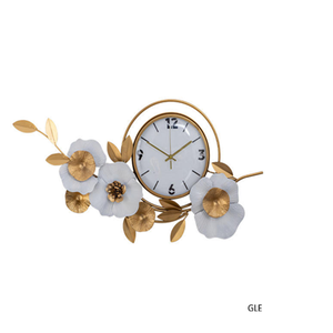 <b>Modern</b> Luxury Gold Metal <b>Wall</b> <b>Clock</b> Newly Designed Digital Timepiece for <b>Wall</b> Decor for Living Room - Product Image 4