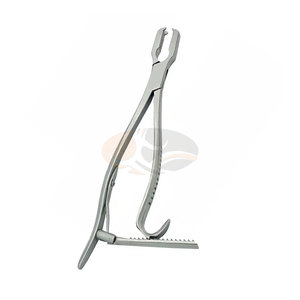 Pinza de sujeción ósea Kern Premium de alta resistencia con mandíbulas dentadas de acero inoxidable, instrumento quirúrgico ortopédico para una sujeción segura - Product Image 2