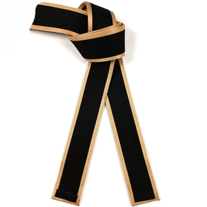 Cinturón de Artes Marciales Personalizado de Poliéster y Algodón, Cinturones de Rango para BJJ, Karate, Taekwondo, Judo, Equipo de Entrenamiento, Correa Deportiva de Alta Calidad - Product Image 1