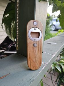 Cheap Classic Souvenir Customized Your Own Logo <b>Kitchen</b> <b>Gadget</b> Item <b>Tool</b> Wood Bottle Opener - Product Image 5