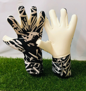 <b>Custom</b> Embroidery <b>Logo</b> Professional Youth Adult Goalkeeper Gloves OEM Breathable Rubber Non-Slip Windproof Outdoor Football High - Product Image 2