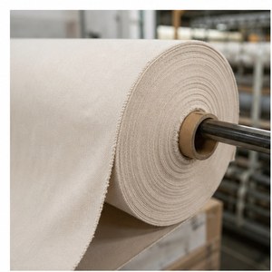 Best Selling Woven Grey Cotton Drill <b>Fabric</b> Custom GSM Textile For Trousers Jackets Uniforms And Workwear Available for Sale - Product Image 1