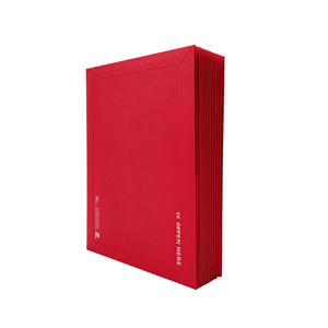 Factory Price Rigid <b>Envelope</b> High Quality Top <b>Envelope</b> Silver Foil Printing Custom Print Photo Cardboard with Easy Tear Strip - Product Image 3
