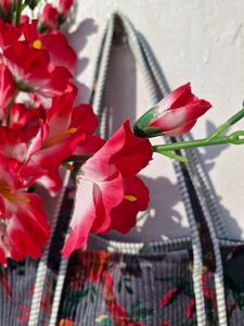 Bolso Tote de Hombro de Terciopelo Premium con Estampado de Aves, Gran Capacidad, Bolso de Moda para Mujer, Venta al Por Mayor OEM - Product Image 4