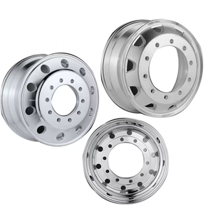 Rueda de Aleación de Aluminio de Alta Resistencia de 8.25 x 24.5 para Camiones y Remolques Comerciales - Product Image 1