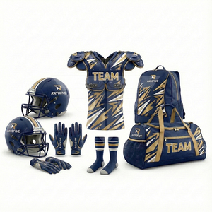 Uniformes de Fútbol Americano Sublimados con Estilo Personalizado, Impresión Personalizada, Bordado Completamente Personalizado, Camisetas de Fútbol Americano - Product Image 3