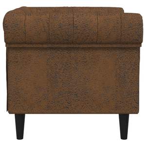 Canapé Chesterfield marron pour salon - Product Image 5