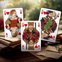 Jeu de cartes Doppelkopf Allemagne populaire - Jeu Doko fabriqué avec du papier 310 g/m² à noyau noir, finition lisse, cartes de haute qualité 59x91 mm