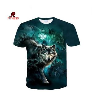 Camiseta de Hombre con Estampado de Dibujos Animados por Sublimación, Diseño de Logotipo en Gel de Silicona Impreso en 3D, OEM, de la Mejor Calidad, en Oferta - Product Image 4