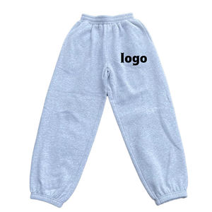 Pantalon de jogging décontracté en coton oversize pour homme, personnalisable avec logo imprimé de haute qualité, style streetwear, mi-taille, pour la course à pied - Nesta Sports - Product Image 1