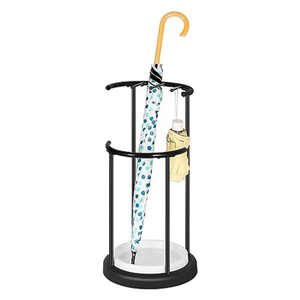 Porte-parapluie en métal bronze avec finition laiton antique et doubles poignées pour la décoration de la maison, support de parapluie sur pied en promotion - Product Image 5
