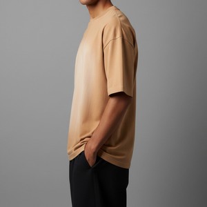 Men Oversized T Shirt Casual Heavyweight Cotton <b>Tee</b> Drop Shoulder Relaxed Streetwear Fashion Bulk Wholesale Export Quality - Product Image 6