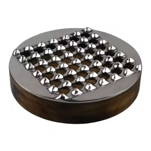 With Top Lid Cigarette <b>Ashtray</b> For Office Livingroom Table Top Ash Containing Use Metal <b>Ashtray</b> & Container - Product Image 3