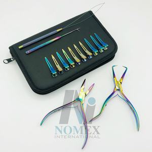 Herramientas de Plasma Multicolores para Extensiones de Cabello, Incluye Dos Pinzas, Clips para Seccionar el Cabello, Herramienta de Bucle y Gancho a Precios de Mayoreo - Product Image 6