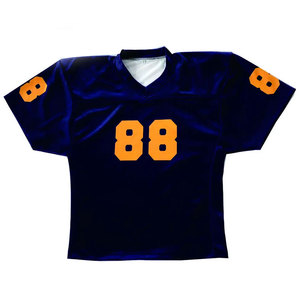 American Football Jersey Custom <b>Personalise</b> Name & Numbers Logo Short Sleeve Plus Size for Men Adults 100% Polyester Quick Dry - Product Image 5