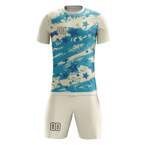 2026 Customized Football Kit Sportswear Football Jersey Latest Design Sublimation Soccer Uniform Soccer Shirt & Short Customise - Product Image 3