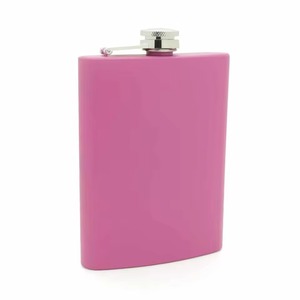 Contenedor de Whisky de Acero Inoxidable Rosa, Elegante Botella Portátil para Bebidas, Perfecta para Viajes, Regalos y Uso Personal - Product Image 3