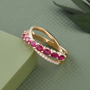 IGI Certified Round Cut Bridal Diamond <b>Rings</b> Set Fine Jewelry Lab Created Diamond <b>Rings</b> from <b>Indian</b> Supplier & Manufacture - Product Image 4