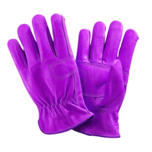 Reinforced Cowhide Grain Leather General Purpose Driving Work <b>Gloves</b> Heat Resistant Tear-Resistant Anti-Slip Heavy Duty Safety - Product Image 2