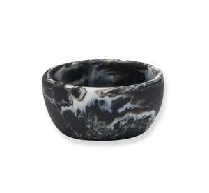 Ensaladera Decorativa de Resina Color Vainilla con Diseño Moderno en Espiral para Buffet y Catering - Product Image 4