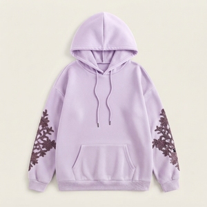Sweat-shirt à capuche en coton personnalisé avec logo, pour hommes et femmes, décontracté, épais, OEM ODM, surdimensionné, écologique, 500g - Product Image 6