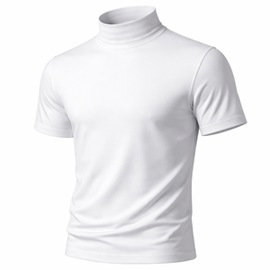 เสื้อคอเต่าแขนสั้นผู้ชายสั่งทำขายส่ง - ผู้ผลิต OEM สำหรับการสั่งซื้อจำนวนมาก - Product Image 3