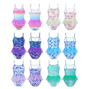 4-16 niños niñas traje de baño de una pieza mono traje de baño playa natación ropa de baño deportes acuáticos vacaciones piscina Parque Spa - Product Image 1