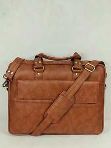 Premium Pu Leatherite <b>Laptop</b> <b>Bag</b> – Large Shoulder Crossbody <b>Bag</b> for <b>Laptop</b> Business Office Travel and Daily use - Product Image 3