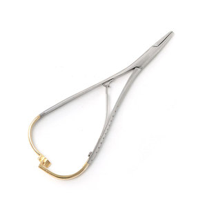 Portaagujas Mathieu Reutilizable para Instrumentos Quirúrgicos Médicos, Portaagujas Mathieu de Acero Inoxidable de Larga Duración - Product Image 1