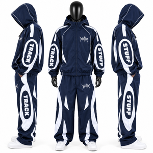 Chaqueta Cortavientos de Manga Larga para Hombre, Diseño Color Block, Estilo Urbano, Impresión Serigráfica, Alta Calidad, Precio Económico, MOQ Bajo - Product Image 5