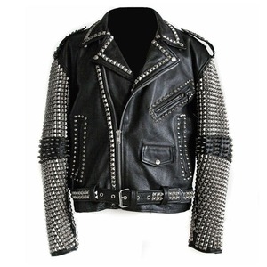 Chaqueta de Cuero Estilo Rock Vintage de Alta Calidad Premium - Product Image 1