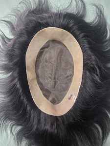 Perruque et toupet pour homme Taz Hair en cheveux indiens Remy - Base mono - Doux, léger et écologique - Product Image 2