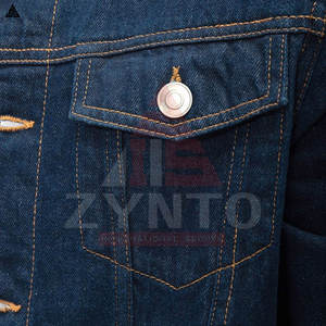 Nouvelle veste en jean noire tendance à prix d'usine, séchage rapide, qualité supérieure, pour hommes - Product Image 3