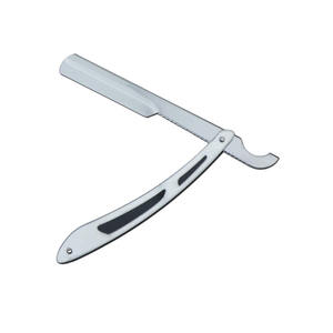 Rasoir droit professionnel réutilisable UBI - Système de lame à bord unique en acier à haute teneur en carbone pour barbier - Rasage/affinage de la barbe - Product Image 3