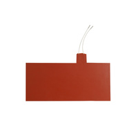 Film chauffant flexible en silicone de haute qualité, haute efficacité, étanche, 10"x10", pour fût métallique