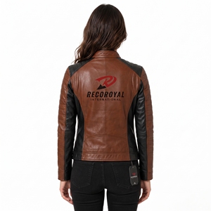 Chaqueta de Cuero para Mujer de la Mejor Calidad, con Textura Suave, Costuras Duraderas, Corte Moderno y Estilo Elegante para Clima Frío - Product Image 5