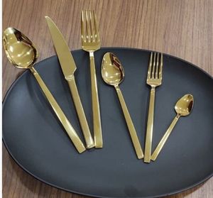 Meilleures ventes 2026 : Ensemble de couverts en métal doré de style tendance, fabriqué avec soin, en promotion - Product Image 4