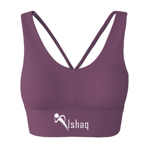 custom high impact fitness crop <b>top</b> sport bras gym black stretchy <b>cross</b> back breathable adjustable yoga sports bra - Product Image 6