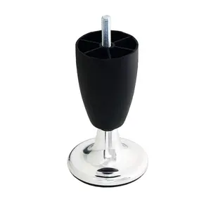 带螺钉的塑料可调滑翔调平脚，用于桌椅